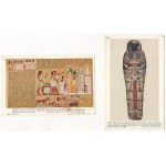 13 db RÉGI egyiptomi múzeumi képeslap / 13 pre-1945 Egyptian museum postcards