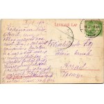 1914 Badacsony, Kereszt a tetőn, kirándulók (EK)