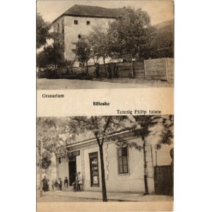 1923 Bölcske, Granarium, Tauszig Fülöp üzlete (EB)