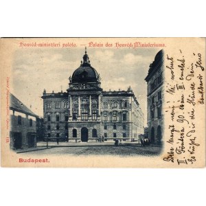 1900 Budapest I. Honvéd miniszteri palota. Divald 113. (EK)