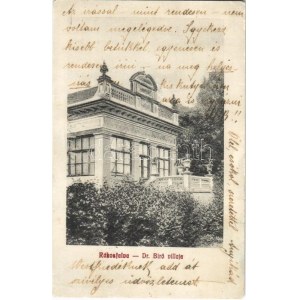 1914 Budapest XIV. Rákosfalva, Dr. Bíró villája (fl)