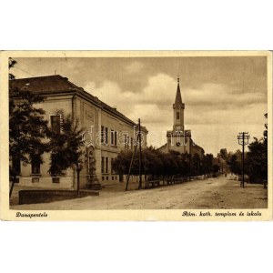 1937 Dunaújváros, Dunapentele, Sztálinváros; Római katolikus templom és iskola (EK)