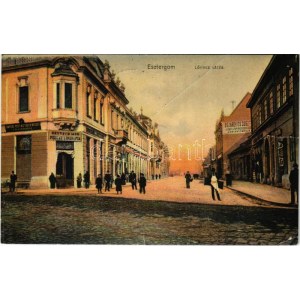 1906 Esztergom, Lőrinc utca, Fonciere pesti Biztosító Intézet főügynöksége, Deutsch Mór...