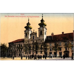 Győr, Szent Benedek rend temploma és főgimnázium, Keller Adolf és Wolf Gyula üzlete