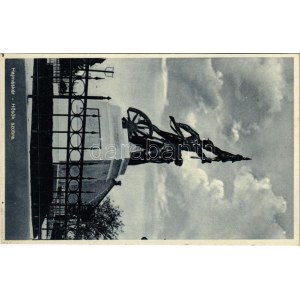 1933 Hajmáskér, Hősök szobra. Csúcs Károly kiadása