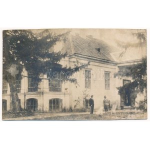 1925 Kemeneshőgyész, Radó kastély Radó Kálmán és más gencsi társaság-beli aláírásával. photo (EK...