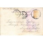 1903 Kiscell, Celldömölk; Római katolikus templom, klostrom. Fischer G. 99. Art Nouveau, floral, litho (EK...