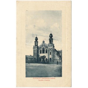 Kisújszállás, Izraelita templom, zsinagóga. W. L. Bp. 1832. 1912-14.