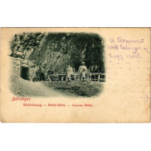 Bálványosfürdő, Baile Balvanyos (Torja, Turia); Büdösbarlang / Höhle / Caverne (EK)