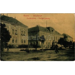 1907 Beszterce, Bistritz, Bistrita; Erdőigazgatóság. M. Haupt No. 389. (W.L.?) / Forstdirektion / forestry directorate ...