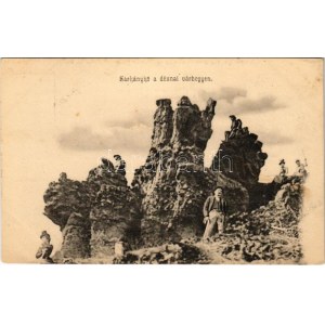 Dézna, Dezna; Sárkánykő a Várhegyen / Cetatea Dezna / rock on the castle hill