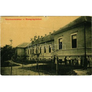 Dicsőszentmárton, Tarnaveni, Diciosanmartin; Elmegyógyintézet, tébolyda. Jeremiás Sándor kiadása 1839. (W.L. ?) ...
