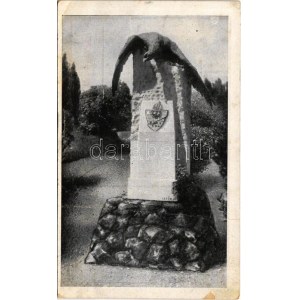 1923 Erdélyi hant fölé emelendő túloldali emlékmű-alap javára, Istók János turul szobor terve...