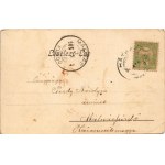 1905 Hátszeg, Hateg; Fő tér, Stefan Sielariu üzlete. Meskó testvérek kiadása / main square, shops (EK...