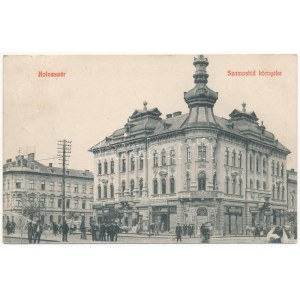 1912 Kolozsvár, Cluj; Szamos híd környéke, Phönix biztosító társaság vezérügynöksége, Wertheimer Vilmos...
