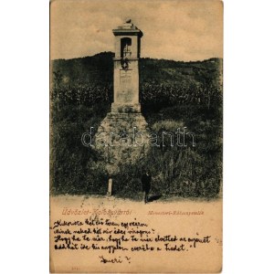 1901 Kolozsvár, Cluj; Monostori Rákóczy György emlék / monument (EK)