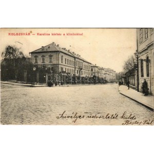 1906 Kolozsvár, Cluj; Karolina kórház, klinikák / hospital, clinics