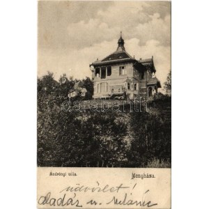 1904 Menyháza, Monyásza, Moneasa; Andrényi villa (EB)