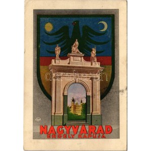 1942 Nagyvárad, Oradea; Erdély kapuja. Nagyvárad thj. város Idegenforgalmi Hivatala / The Gate of Transylvania...