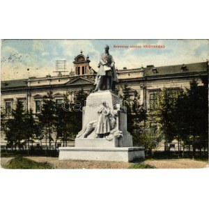 1912 Nagyvárad, Oradea; Szacsvay szobor / statue (EK)