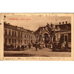 1912 Temesvár, Timisoara; Mária kápolna. Vértes József kiadása / chapel (EK)