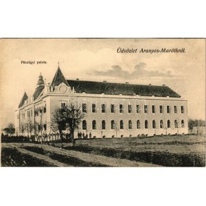 Aranyosmarót, Zlaté Moravce; Pénzügyi palota. Zlinszky J. felvétele / Financial palace