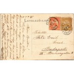 1908 Ekel, Okolicná na Ostrove; utca, Református templom, Kelner Ignác üzlete és saját kiadása / street...