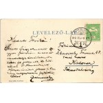 1913 Eperjes, Presov; Katolikus Rákóczi kör. Divald Károly fia / Catholic Circle