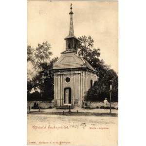 1906 Érsekújvár, Nové Zámky; Mária kápolna. Conlegner J. és fia kiadása / chapel