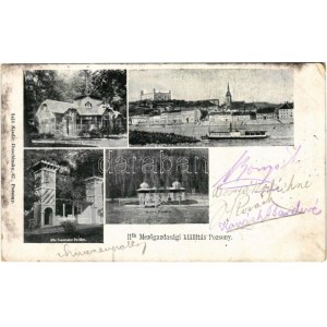 1902 Pozsony, Pressburg, Bratislava; II. Mezőgazdasági Országos Kiállítás. Frigyes főherceg...