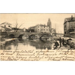 1908 Crikvenica, Cirkvenica; kőhíd / stone bridge