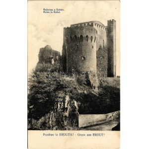 1913 Erdőd, Erdut; Rusevina u Erdutu / Ruine in Erdőd / vár. Atelier Danica Fotograf A. Beisman ...