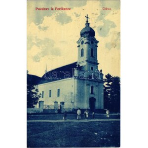1907 Ferencfalva, Fericanci; Crkva / templom / church. V. Fischer 971. (W.L. ?) (fl)
