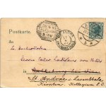 1905 Fiume, Rijeka; Tersatto / Trsat. Leopold Rosenthal Art Nouveau, floral, litho (EK)