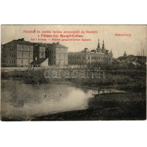 1912 Károlyváros, Karlovac; Földes-féle Margit Creme reklám / cosmetic cream advertisement