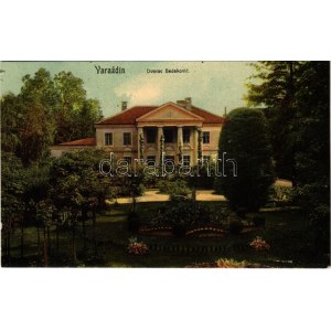 1910 Varasd, Warasdin, Varazdin; Dvorac Bedekovic / kastély / castle, villa