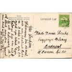 1915 Écska, Ecka; Schönherr Pál vendéglője a kaszinóval / Gasthaus und Casino ...