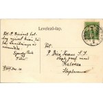 1909 Hódság, Odzaci; Kendergyár igazgatósági épület / Hanffabrik Direktionsgebäude ...