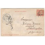 1908 Nagybecskerek, Zrenjanin, Veliki Beckerek; Törvényszéki palota. Strelinger Márk kiadása...