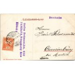 1908 Pancsova, Pancevo; M. kir. selyemfonógyár. Miloszavljevics Vazul kiadása / K. ung. Seidenspinnerei ...