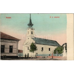 1910 Paripás, Parabuty, Parabutsch, Parabuc, Ratkovo; Római katolikus templom / church