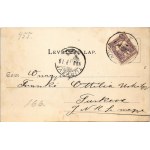1900 Szabadka, Subotica; M. kir. postahivatal. Heumann Mór kiadása / post office. Art Nouveau