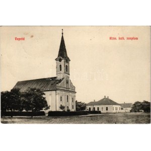 1912 Veprőd, Kruscic; Római katolikus templom. Schröder kiadása / Catholic church (EK)