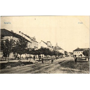 Felsőőr, Oberwart; Főtér. Löwy Benő kiadása / Hauptplatz / main square