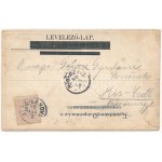 1899 (Vorläufer) Csáktornya, Cakovec; Zala-Újváry kastély, Zrínyi Ó vár, városház, Fő utca, M. kir. tanítóképezde...