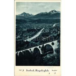 Innsbruck, Hungerburgbahn, Bergafhrt. Fahrkarte No. 8101. / funicular railway, train, ticket