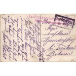 1918 Klagenfurt (Kärnten), Kaiser-Wilhelm-Platz / square, shops (EK)