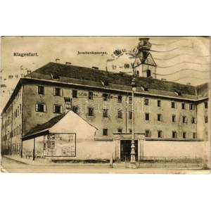 1910 Klagenfurt, Jesuitenkaserne / military barracks (EK)