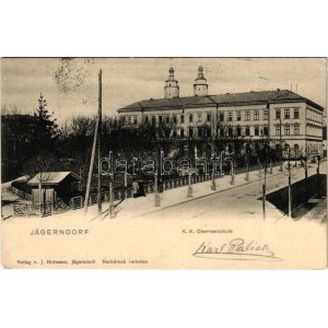 1903 Krnov, Jägerndorf; K. k. Oberrealschule / school