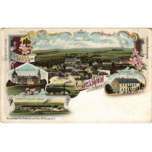 1899 (Vorläufer) Kyselka, Giesshübl, Gießhübl Sauerbrunn (Karlovy Vary, Karlsbad); Gräftl. Czernin'sches Schloss...